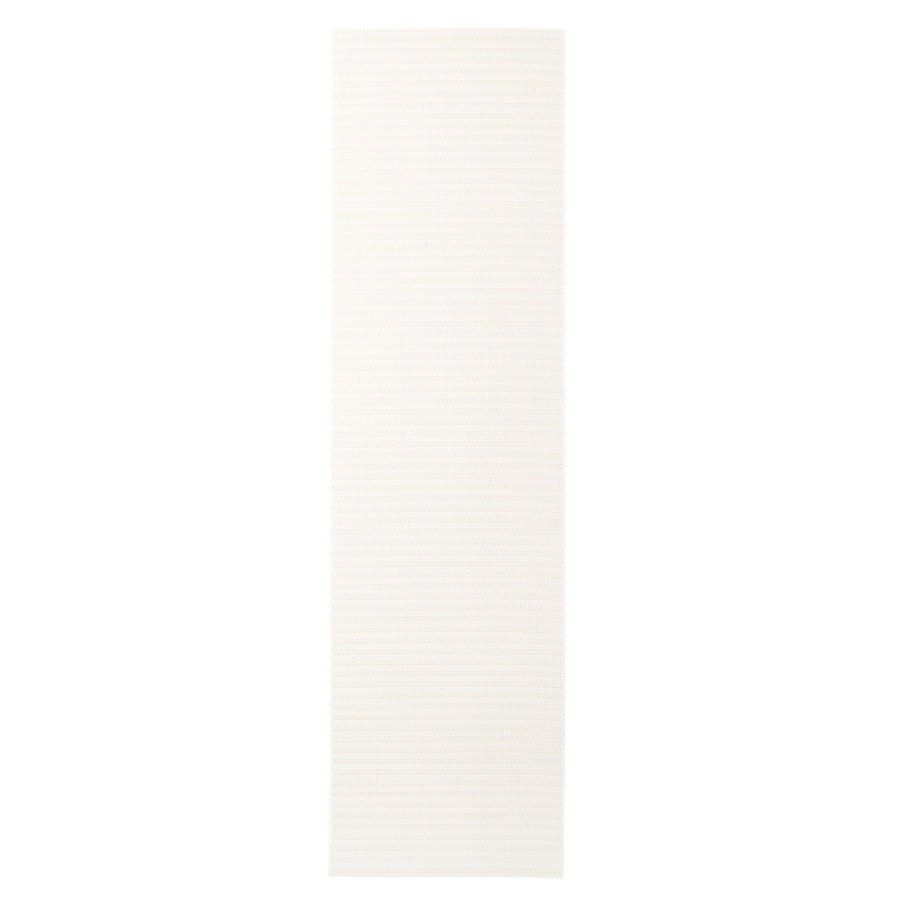 Washable Bobbled Cream Scandi Runner - Olivia