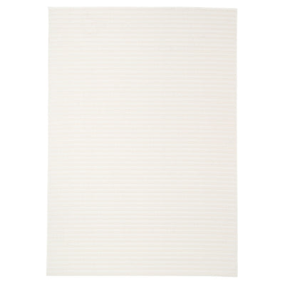 Washable Bobbled Cream Scandi Rug - Olivia