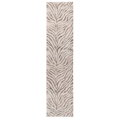 Soft Cream Zebra Print Runner - Nala