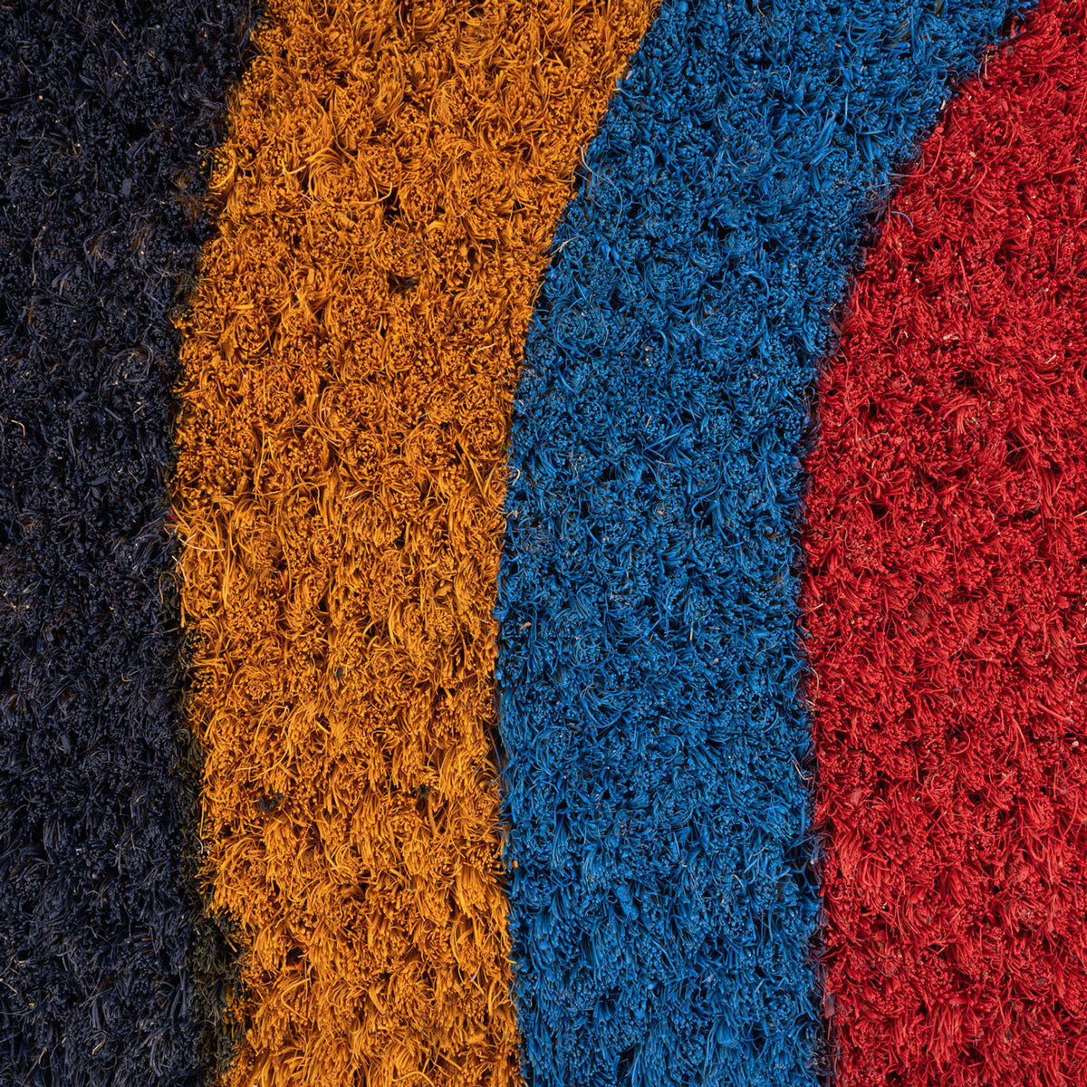 Rainbow Half Moon Coir Entrance Doormat