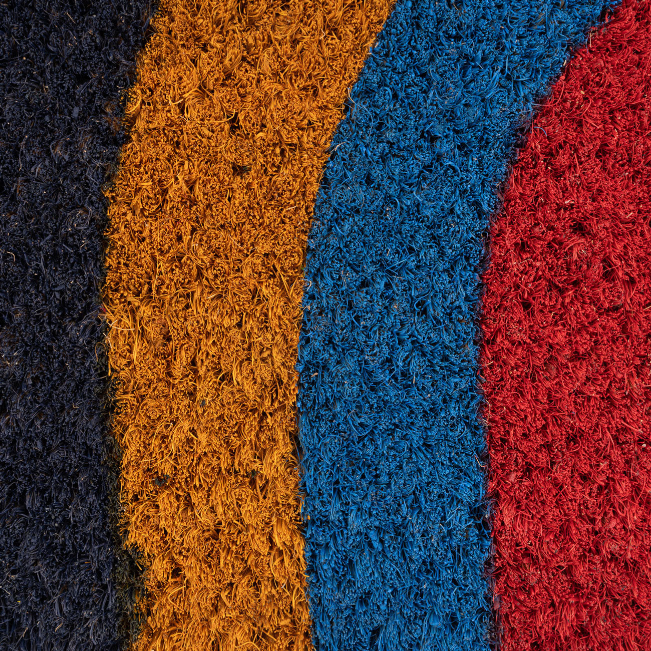 Rainbow Half Moon Coir Entrance Doormat