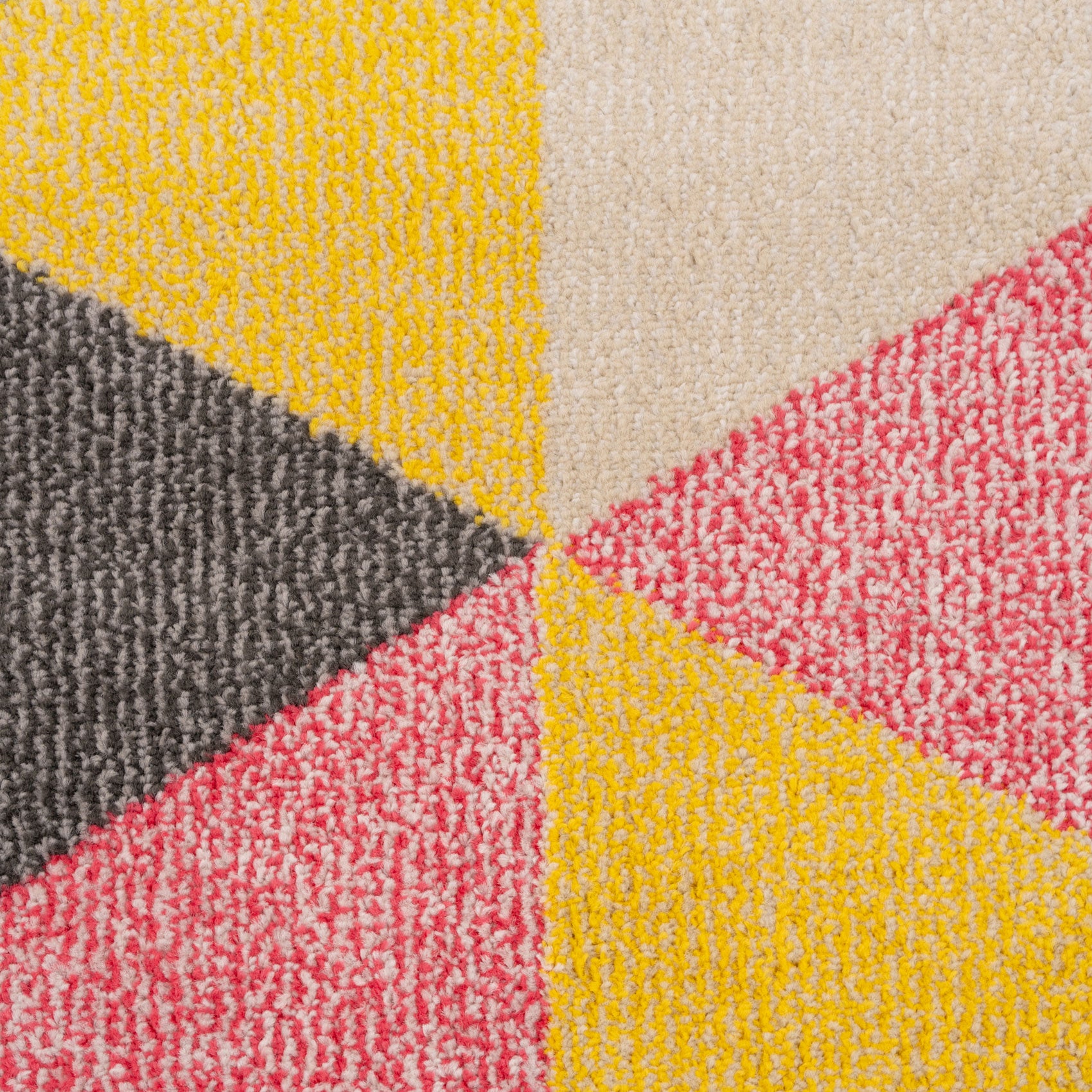 Multicolour Geometric Area Rug - Ataro
