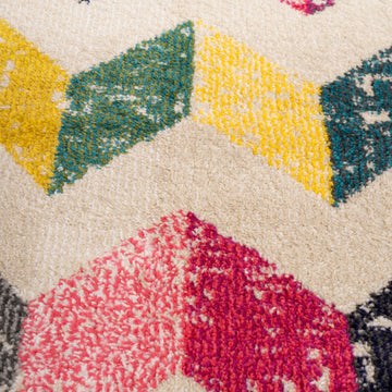 Vibrant Zig Zag Area Rug - Iridian