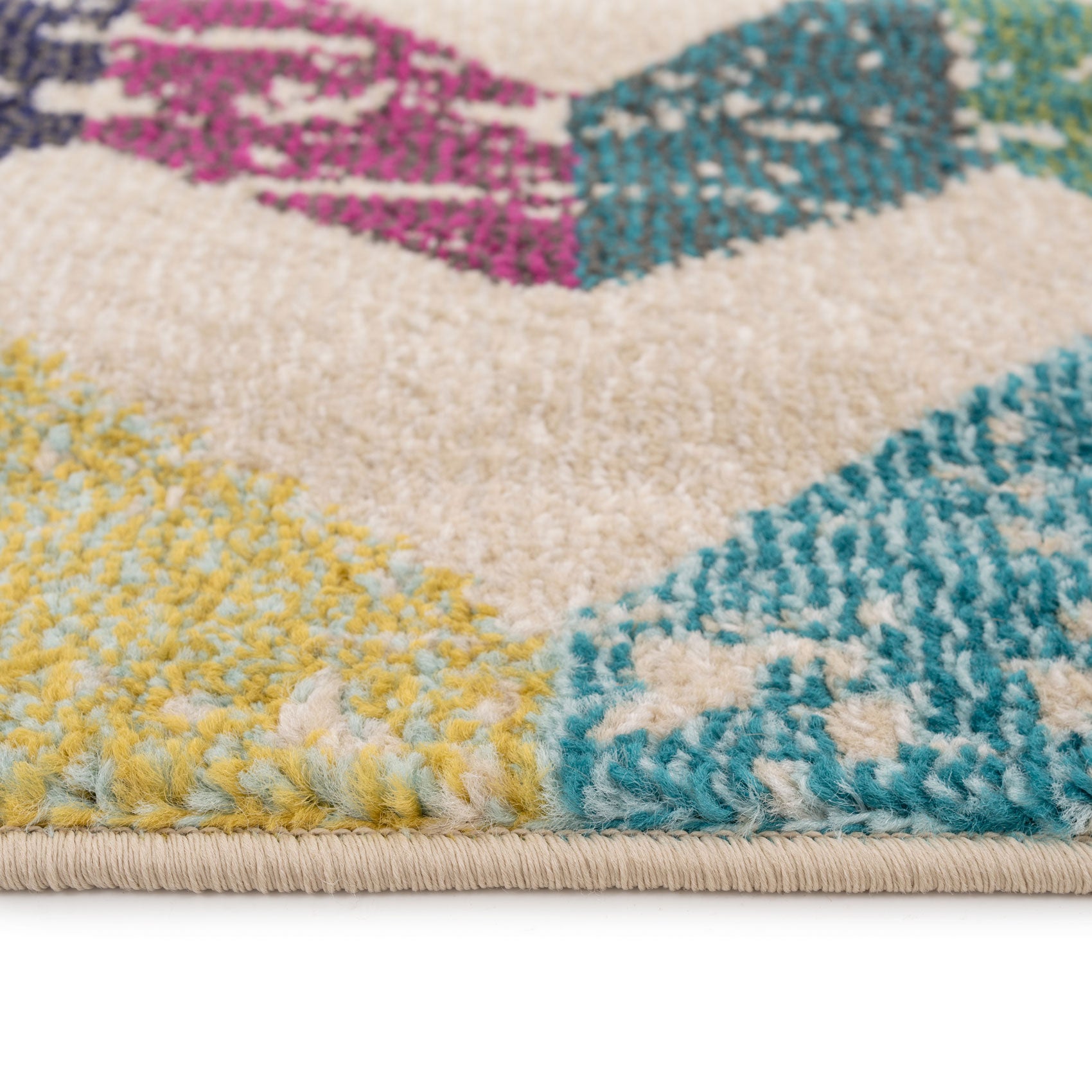 Vibrant Zig Zag Area Rug - Iridian