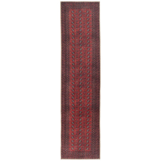 Traditional Red Washable Oriental Runner Rug
