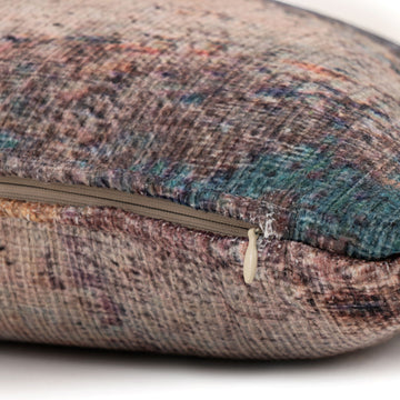 Distressed Multicolour Cushion Cover