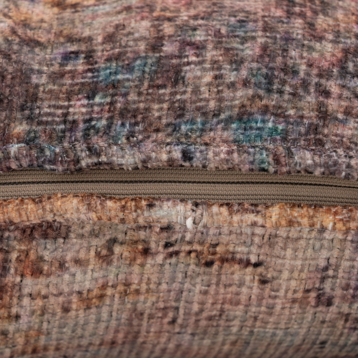 Distressed Multicolour Cushion Cover