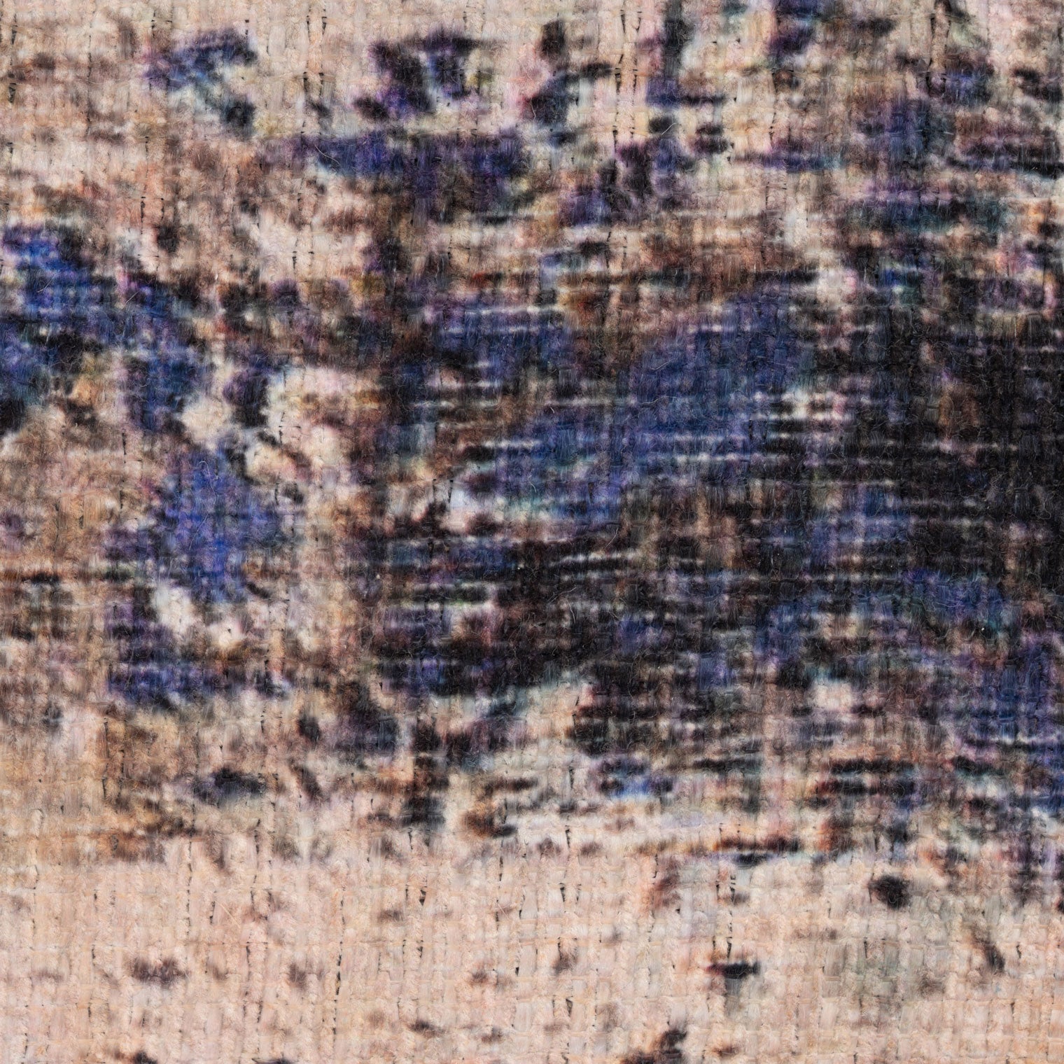 Distressed Multicolour Cushion Cover