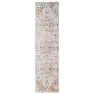 Distressed Multicolour Washable Area Rug