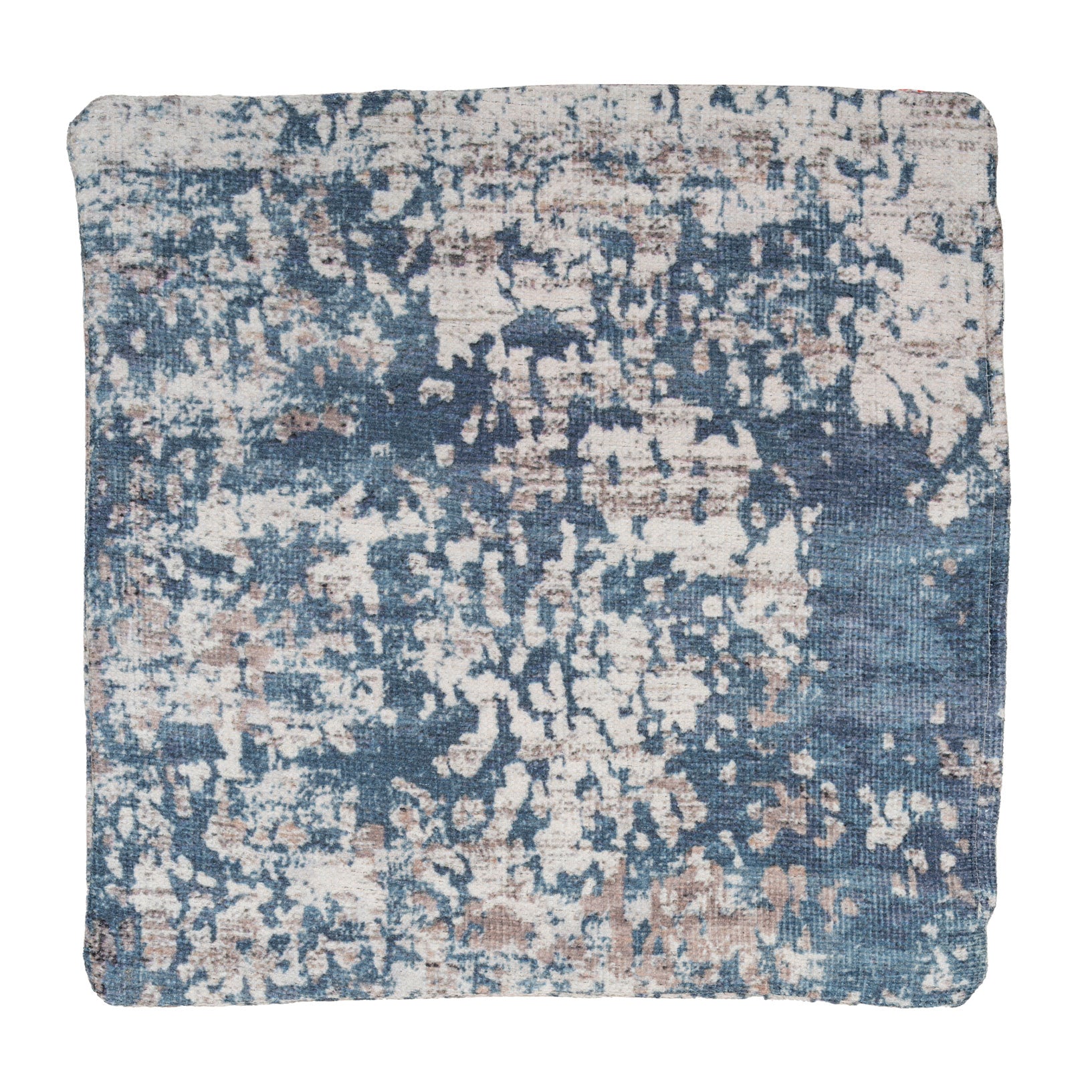 Distressed Blue Cushion Cover