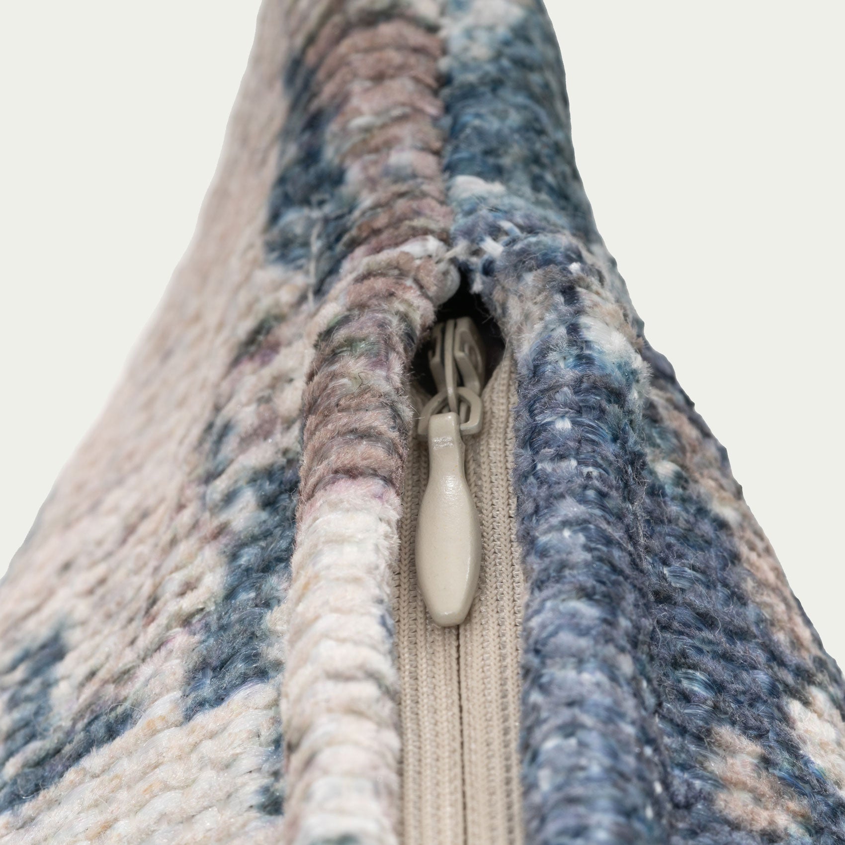 Distressed Blue Cushion Cover