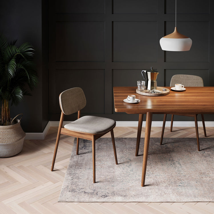 Distressed Renaissance Greige Washable Rug