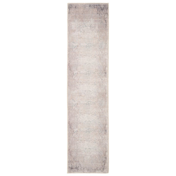 Distressed Renaissance Greige Washable Runner Rug
