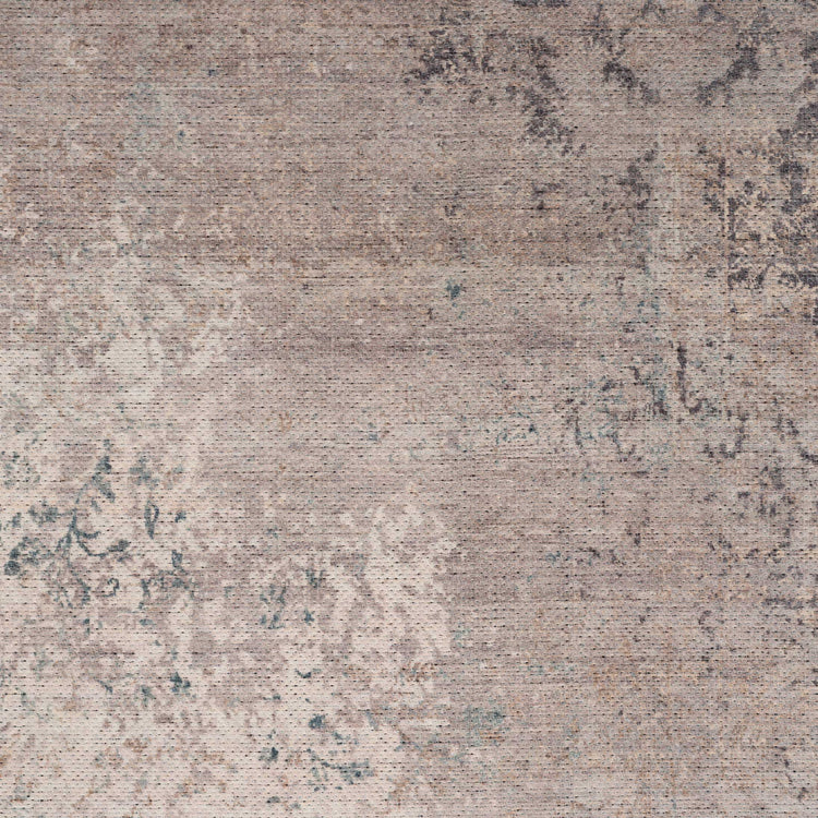 Distressed Renaissance Greige Washable Runner Rug