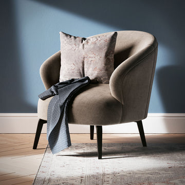 Distressed Grey Cushion Cover