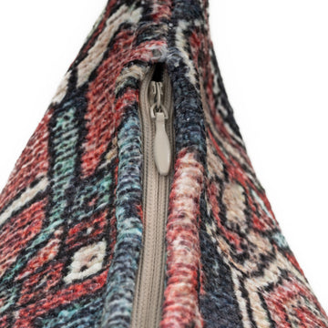 Distressed Red Cushion Cover