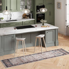 Flatwoven Washable Earthy Flora Runner Rug - Shannon