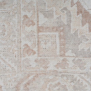 Flatwoven Washable Distressed Beige Runner - Tolka
