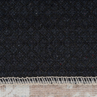 Flatwoven Washable Distressed Beige Area Rug - Tolka