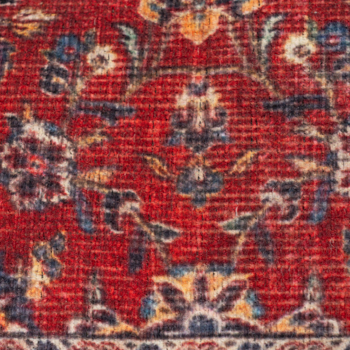 Red Oriental Cushion Cover