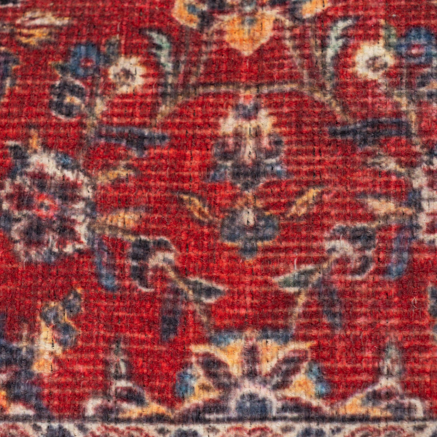 Red Oriental Cushion Cover