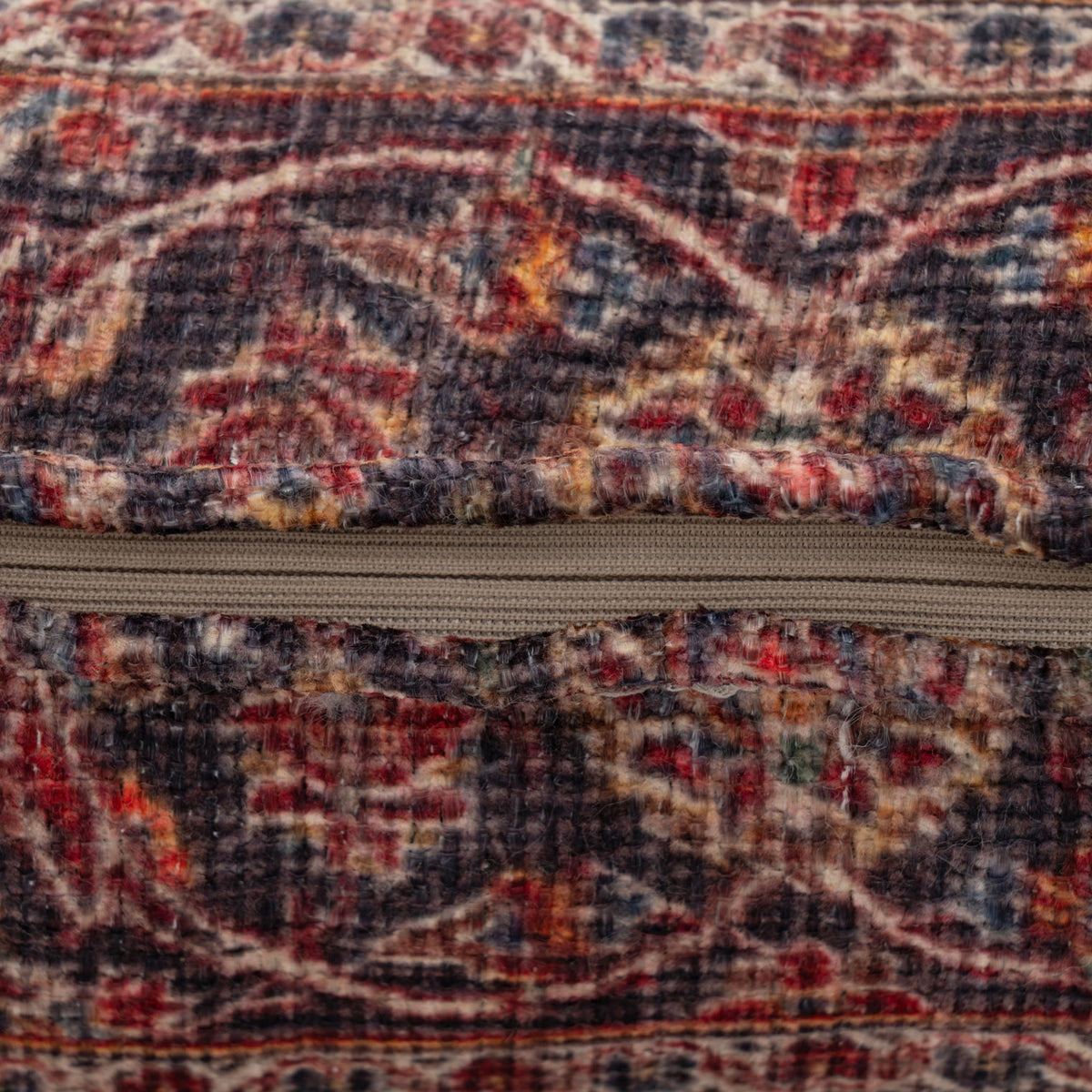 Red Oriental Cushion Cover