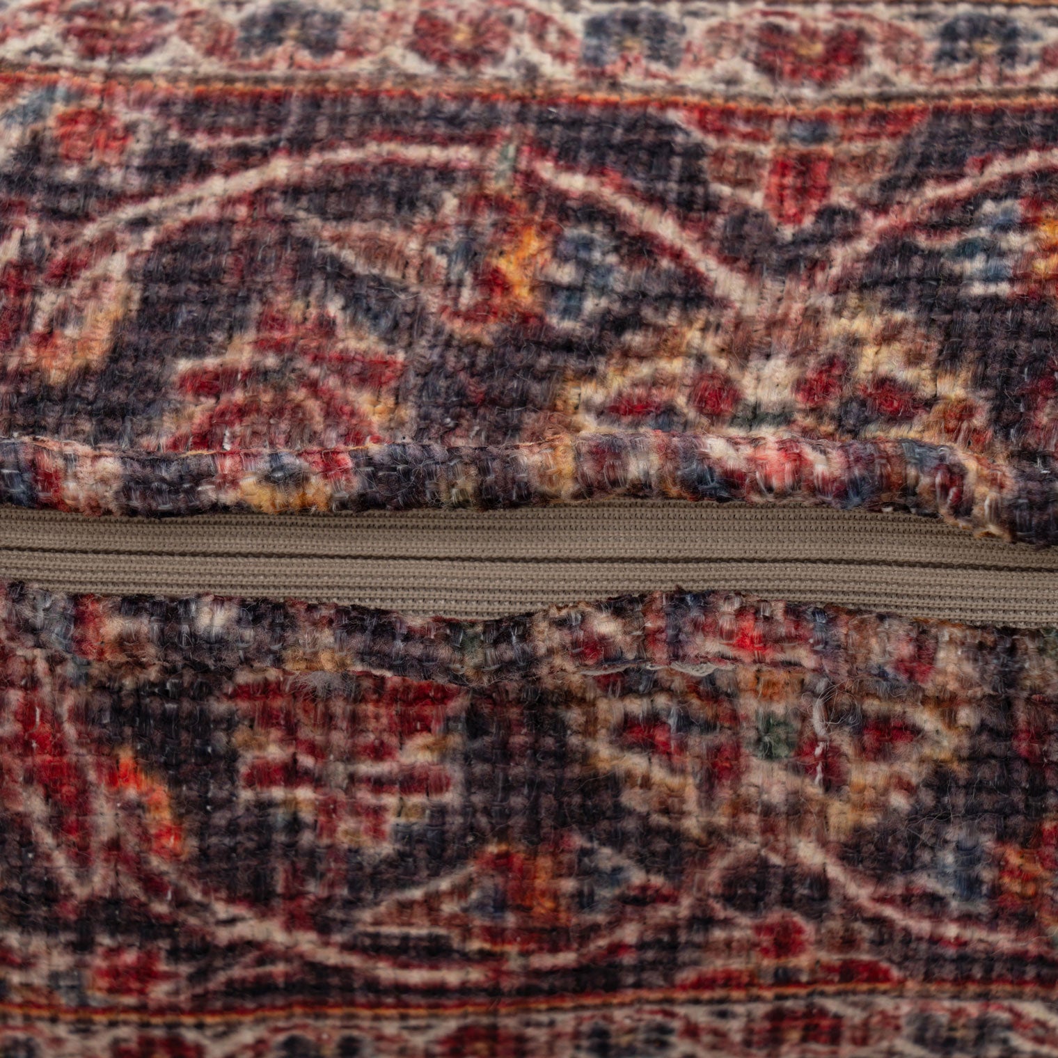 Red Oriental Cushion Cover