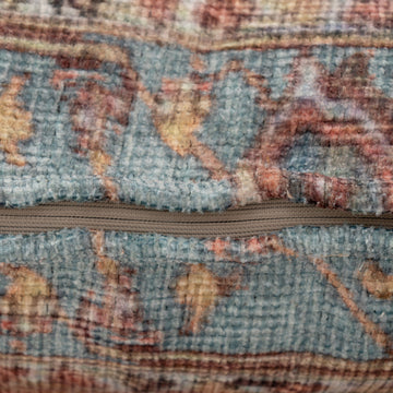 Terracotta Aztec Cushion Cover