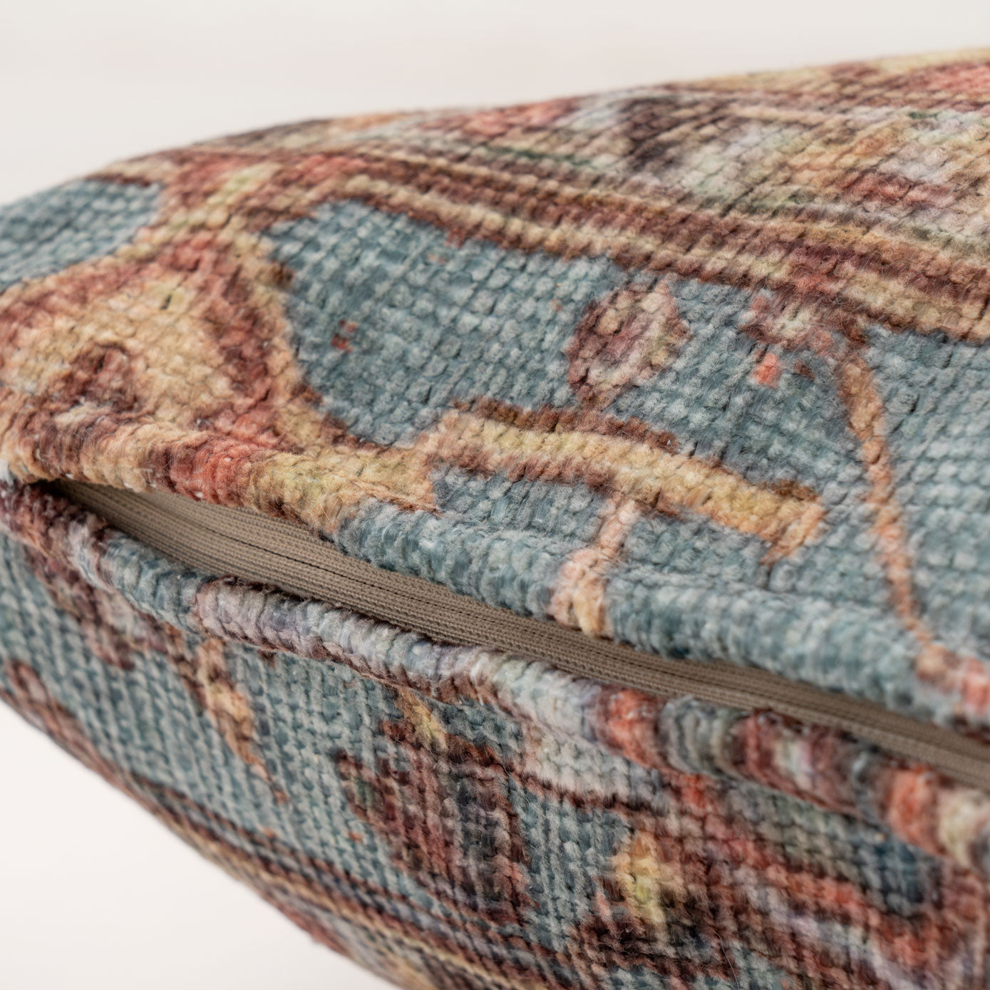 Terracotta Aztec Cushion Cover