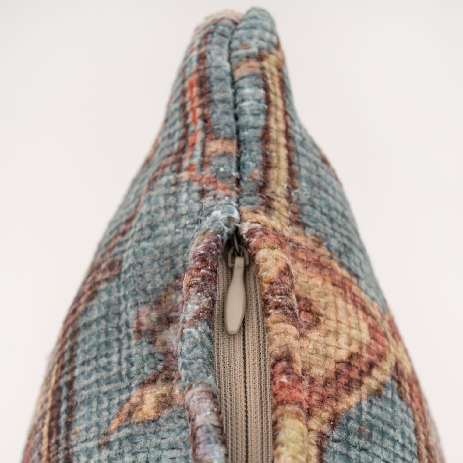 Terracotta Aztec Cushion Cover