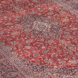 Flatwoven Washable Red Oriental Rug - Tullow