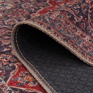 Flatwoven Washable Red Oriental Rug - Tullow