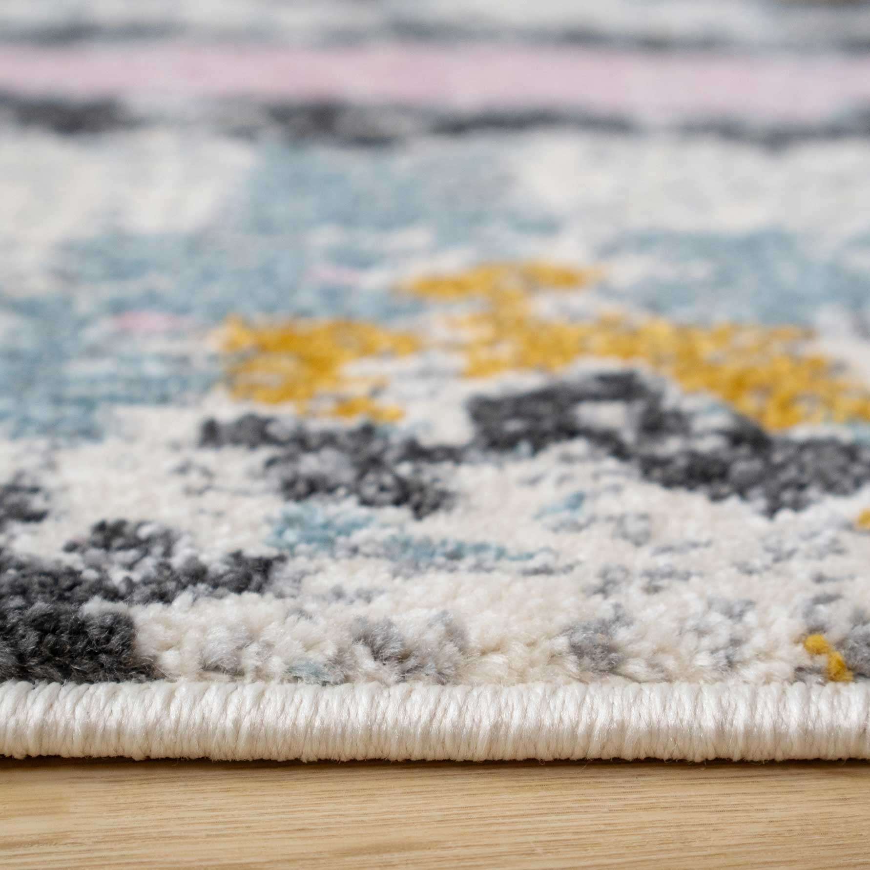 Pastel Tribal Print Area Room Rug