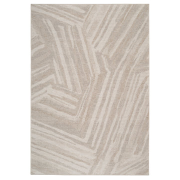 Neutral Lines Area Rug - Ines