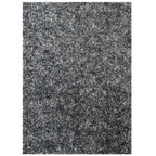 Soft Mottled Grey Shaggy Area Rug