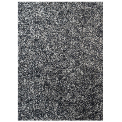 Soft Mottled Grey Shaggy Area Rug