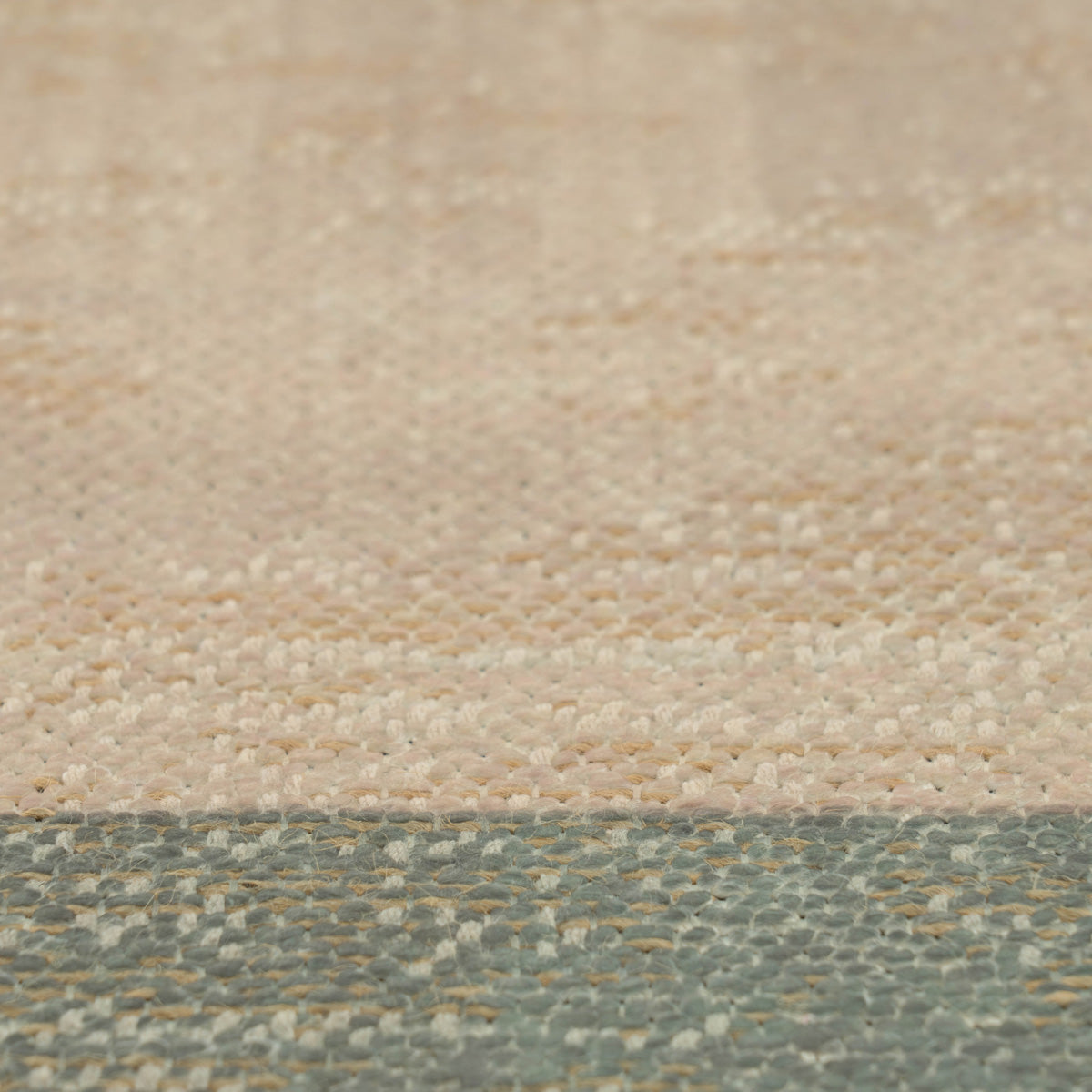 Washable Geo Blue Rug - Boone