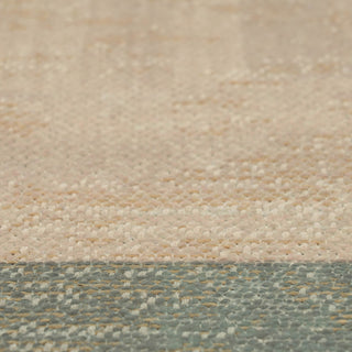 Washable Geo Blue Rug - Boone