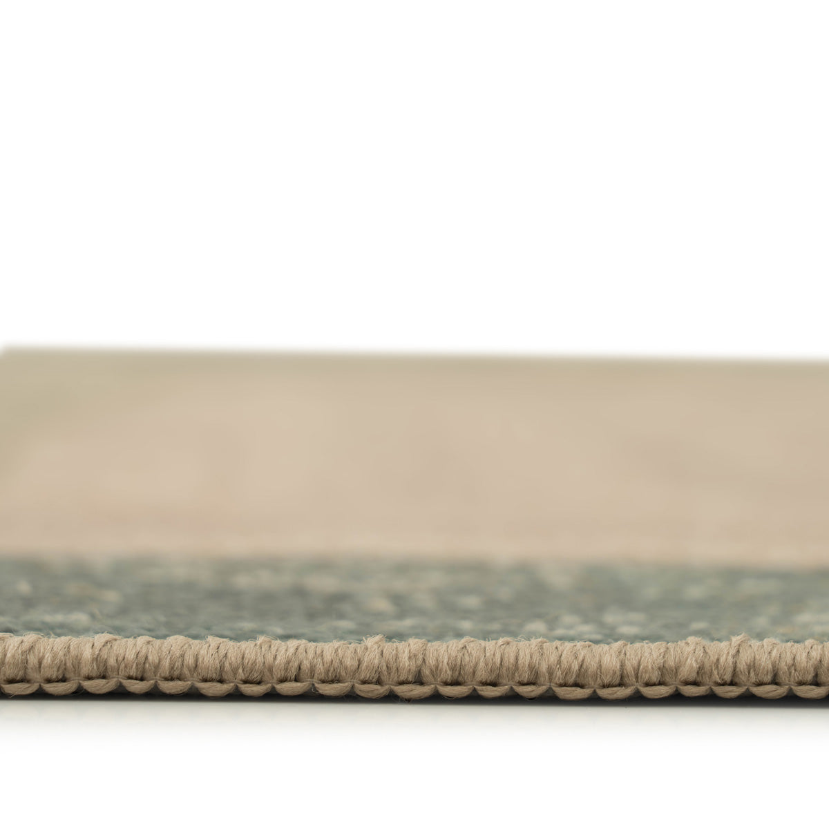 Washable Geo Blue Rug - Boone