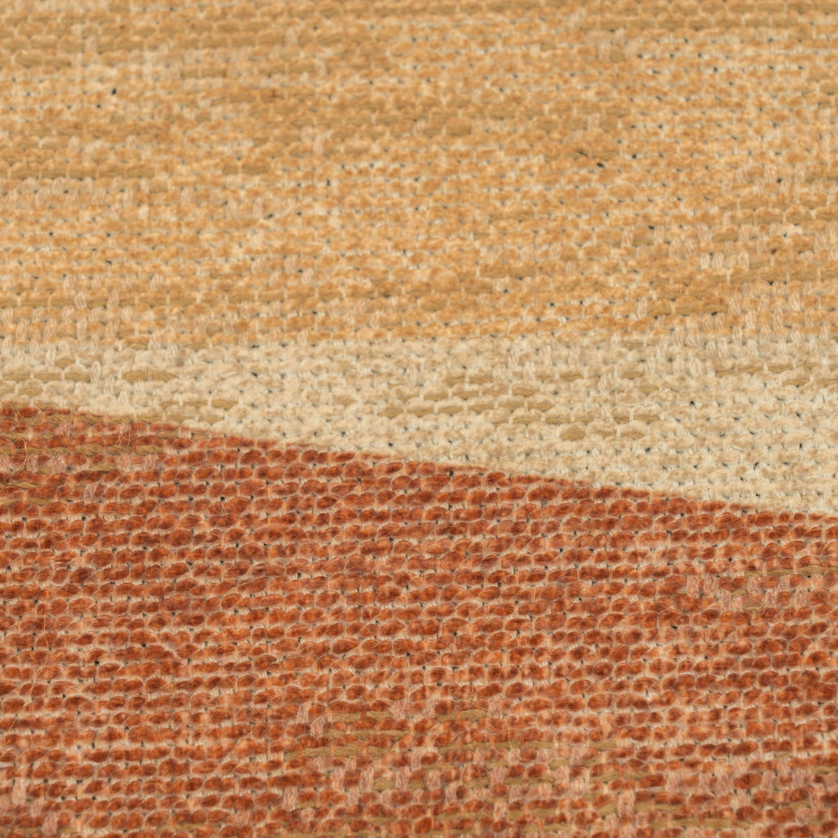 Washable Geo Beige Runner - Milo