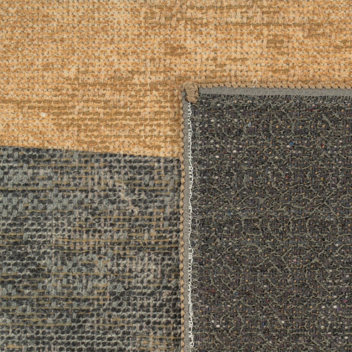 Washable Geo Beige Rug - Milo