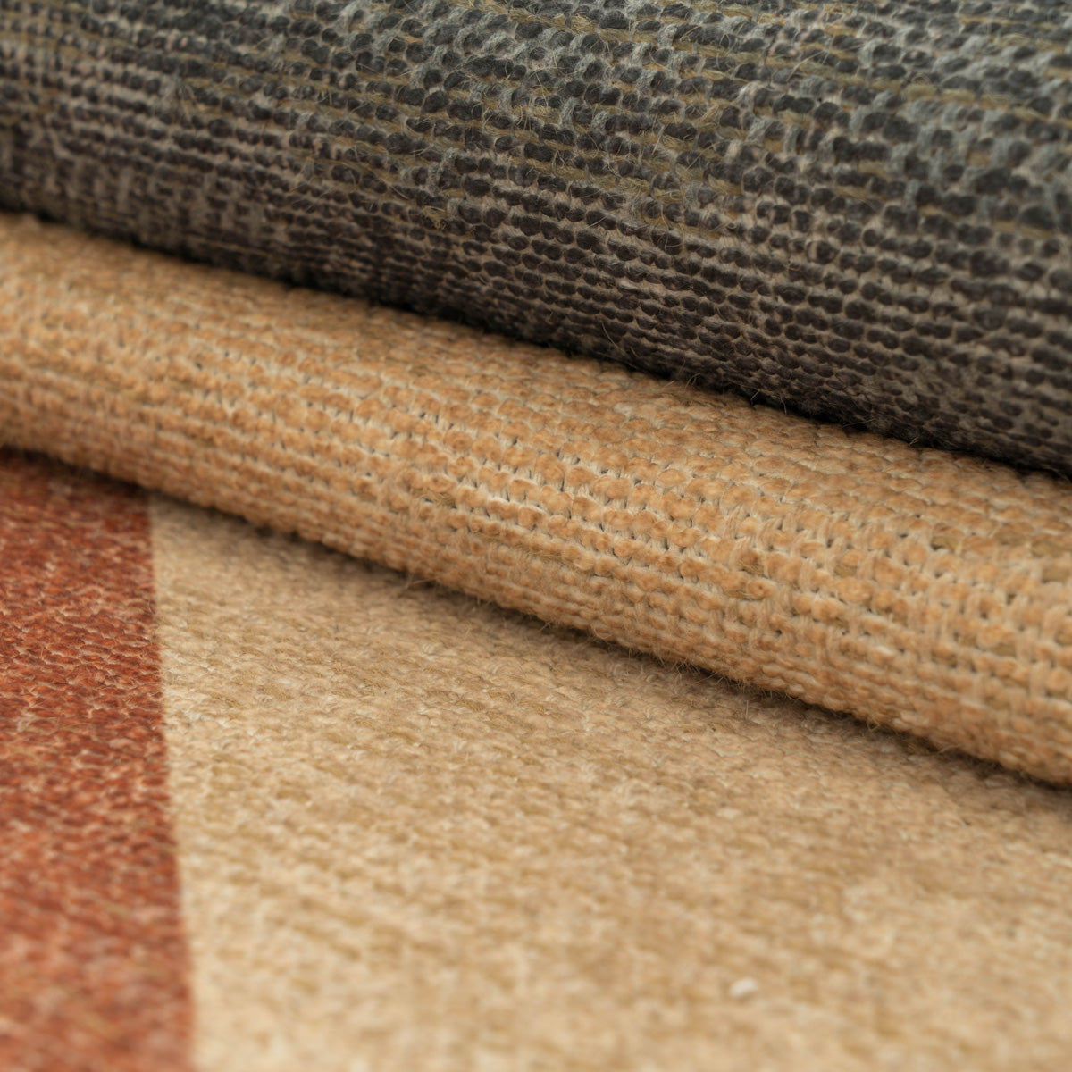 Washable Geo Beige Rug - Milo