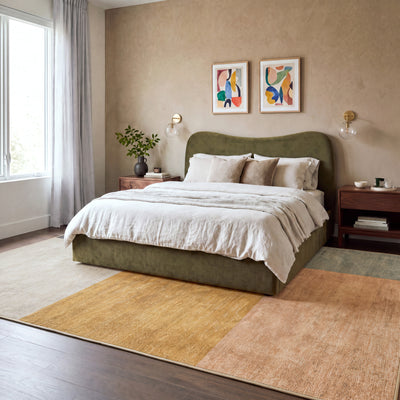 Washable Geo Multicolour Rug - Yaro