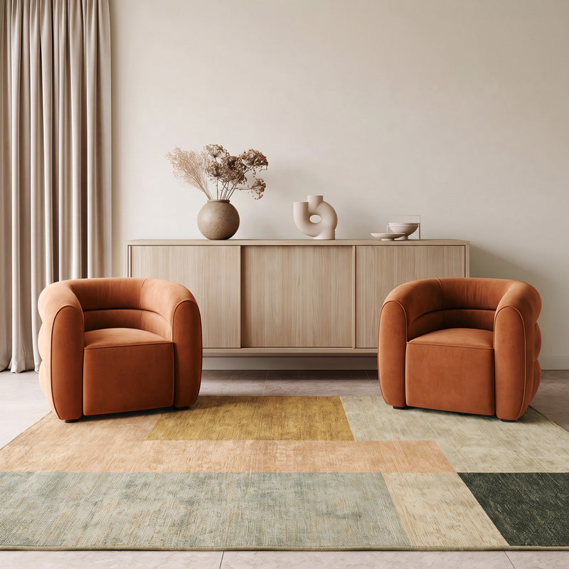 Washable Geo Multicolour Rug - Yaro