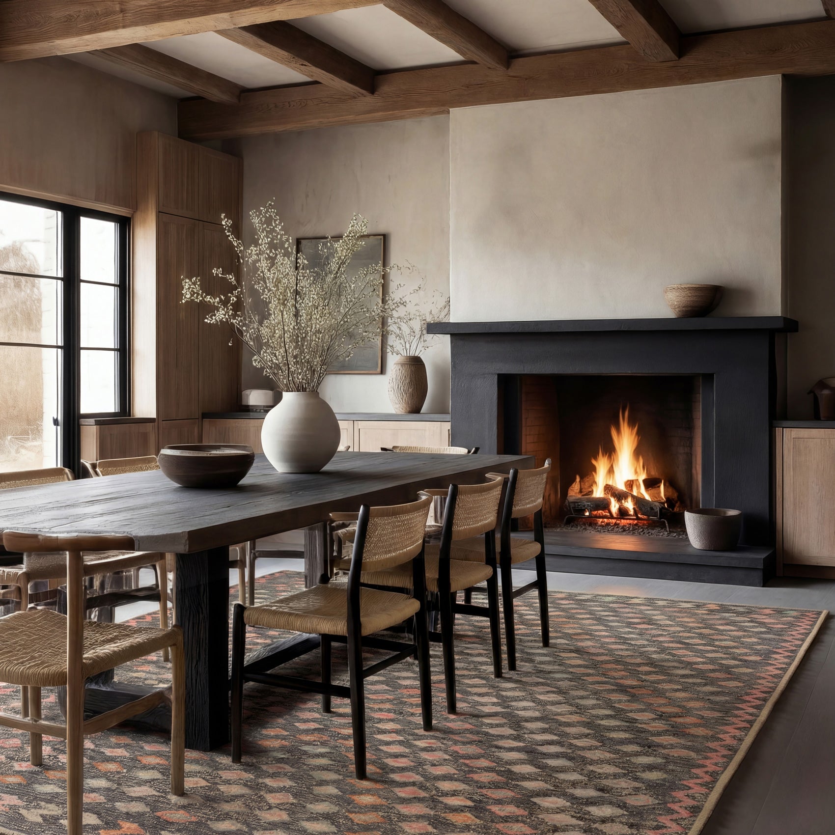 Washable Colourful Boho Rug - Razen