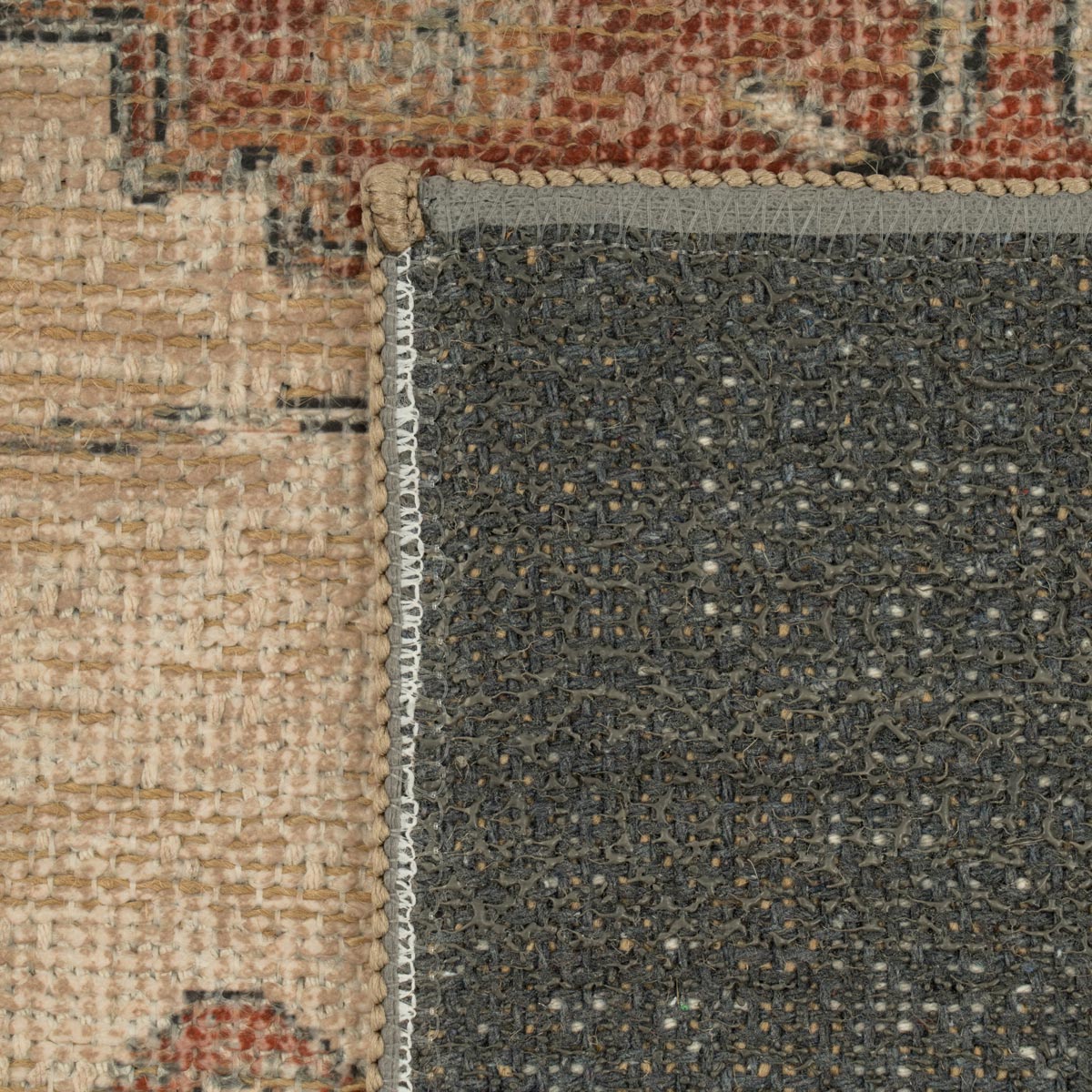 Washable Geo Multicolour Rug - Dilara