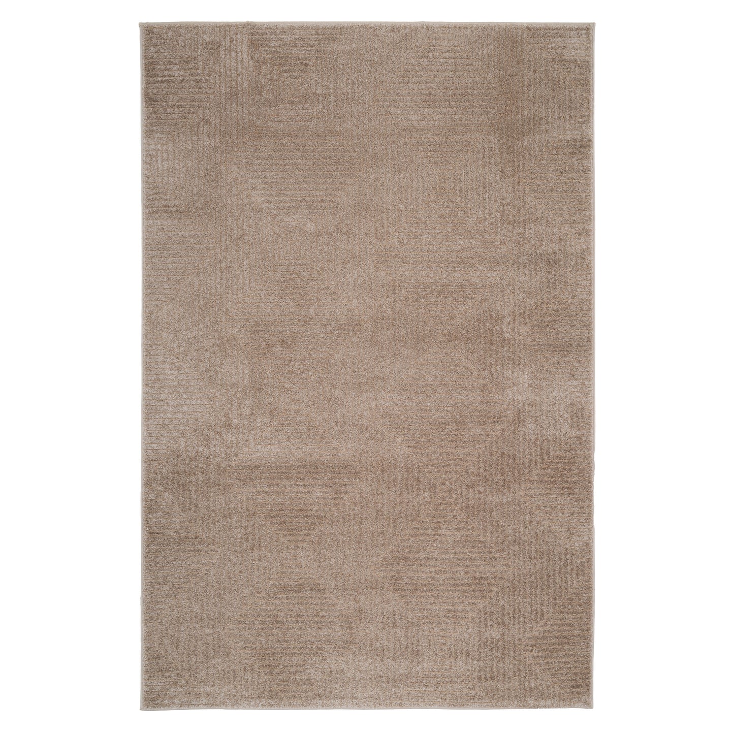 Carved Oatmeal Area Rug - Clement
