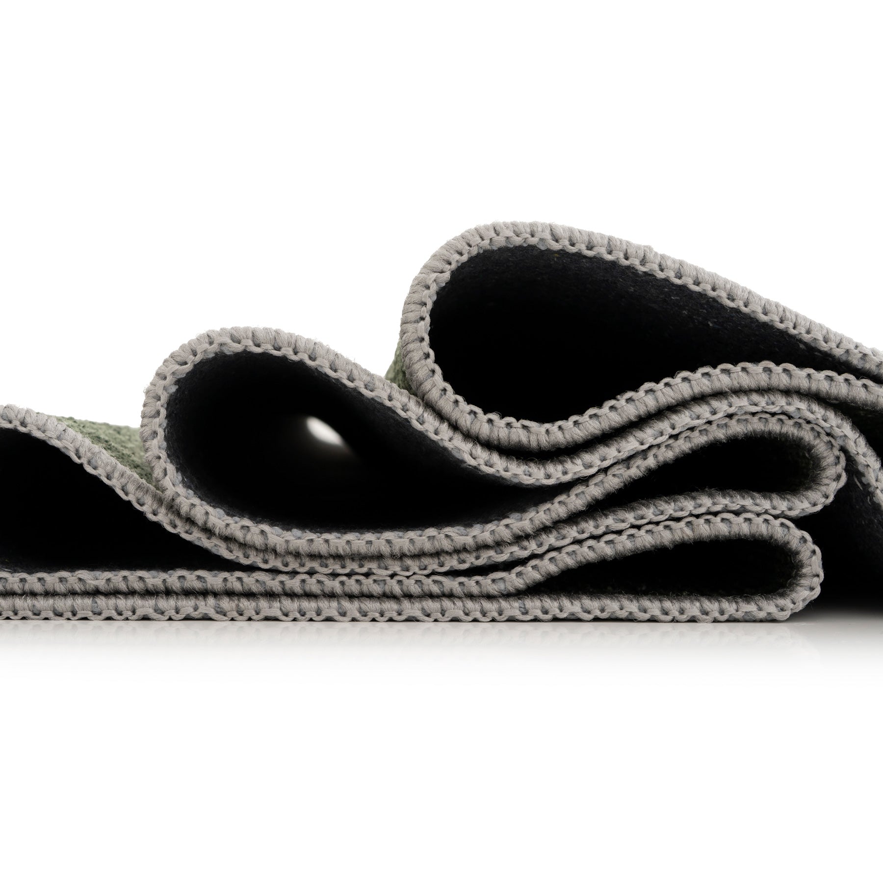 Soft Washable Green Medallion Runner - Maisie