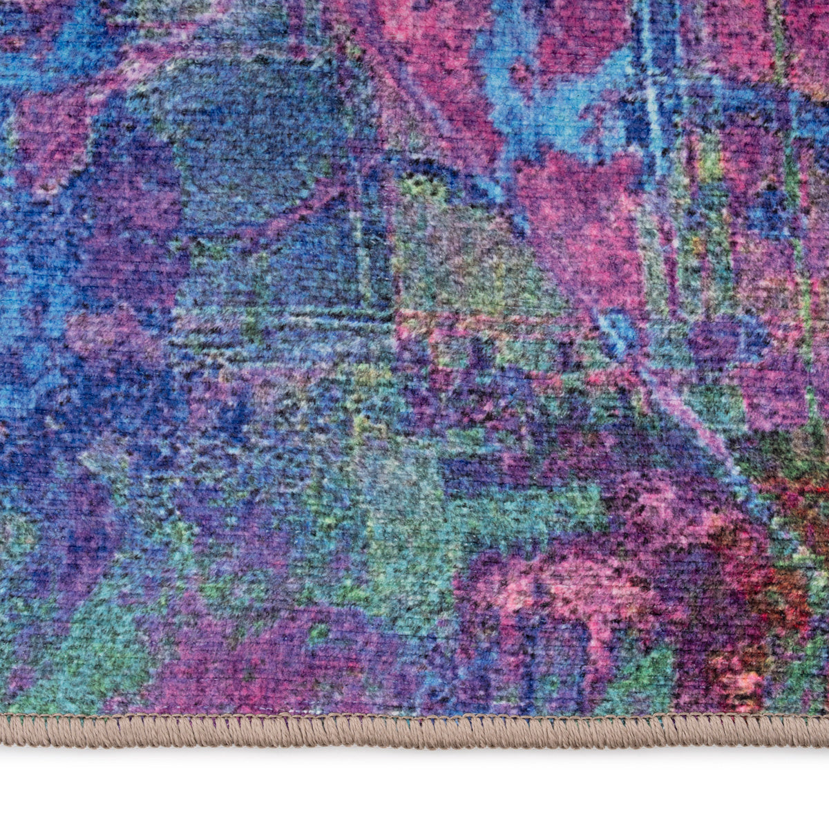 Soft Washable Multicolour Runner - Blazing