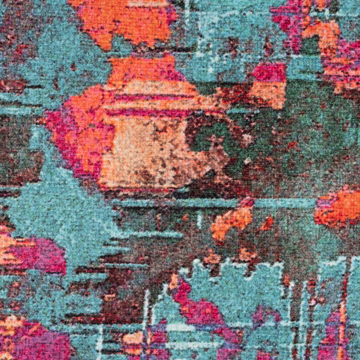 Soft Washable Multicolour Runner - Blazing